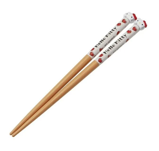 HELLO KITTY - Kawai Kitty - Wood Chopstick 16cm